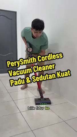 Replying to @emi Vacuum Cleaner ni sedutan dia memang kuat 26,000PA, nak sedut rumah, sudut-sudut atau kereta pun boleh! #vacuum #vacuumcleaner #perysmith #perysmithvacuum 