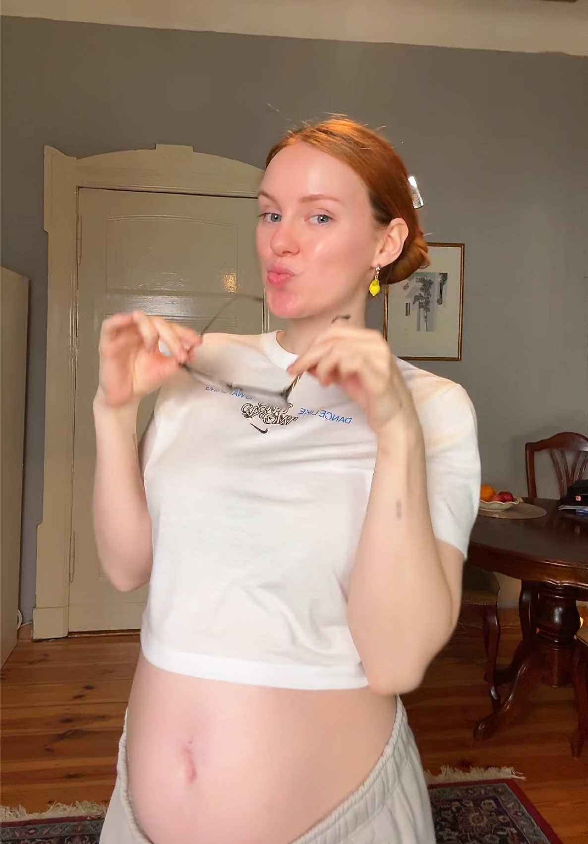 i love my baby bump 🥺