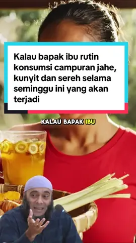 Kalau bapak ibu rutin konsumsi campuran jahe, kunyit dan sereh selama seminggu ini yang akan terjadi #tehserehkunyitjahe #tehrimpang #tehherbal #minumansehat #tipssehat 