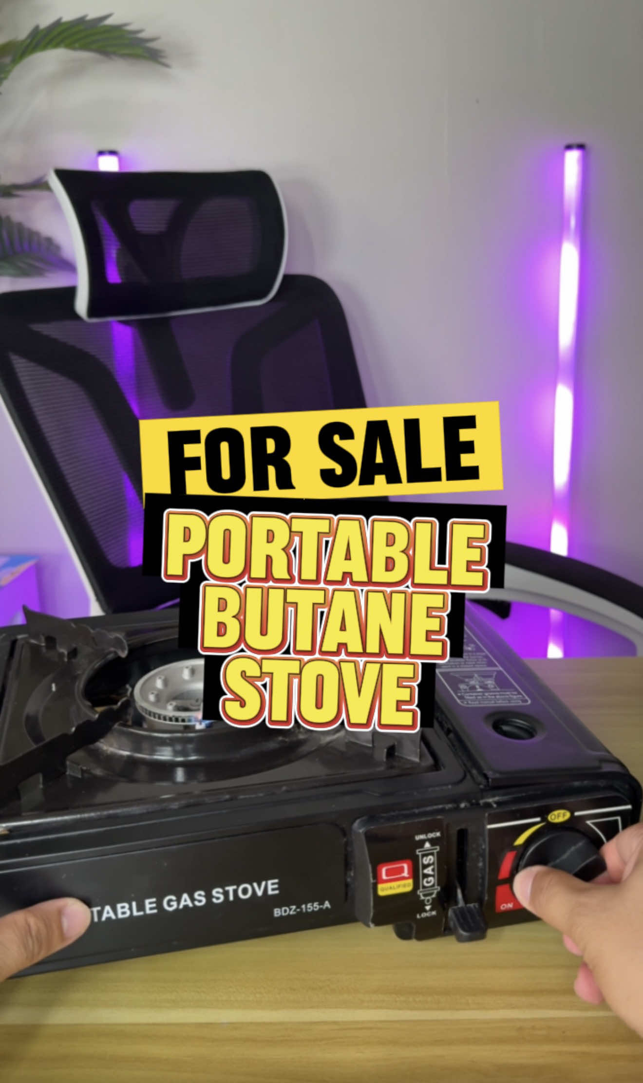 Paano gamitin ang portable butane gas stove? Ganito lang kadali #portablestove #butanegasstove #fyp 