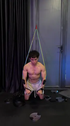 Bài tập ngực tại nhà với dây kháng lực #dungcutapgym #tapluyentainha #homeworkout #daykhangluc #daykhangluctapgym 