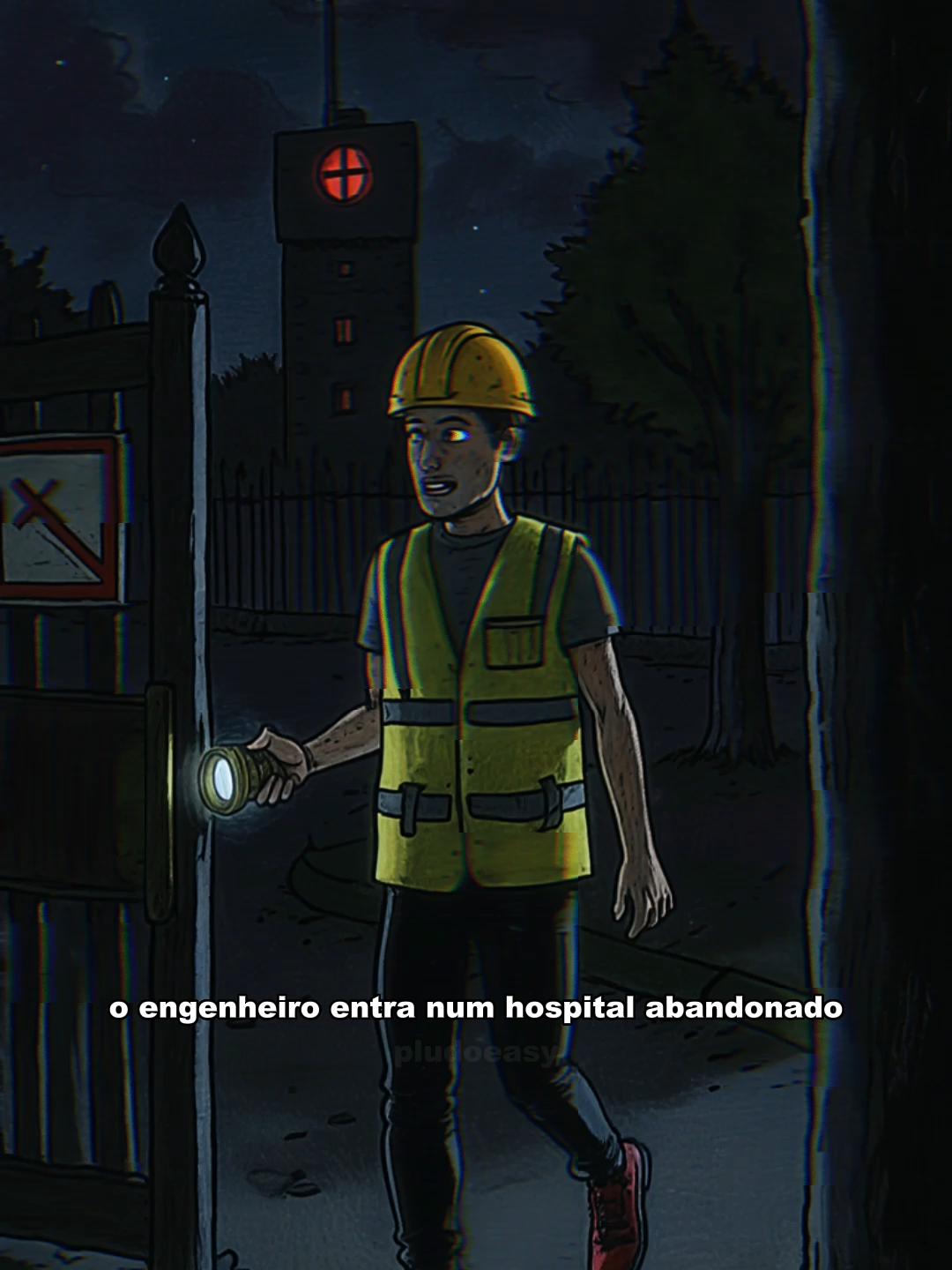Ninguem conseguiu deixar esse hospital. #paravoce #misterios #hospital