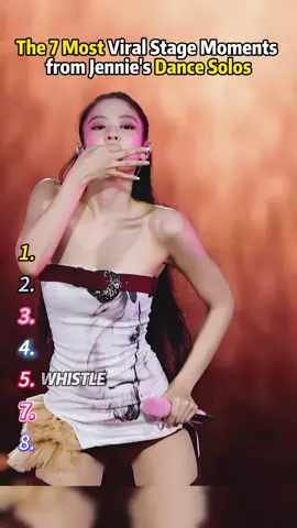 The 7 Most Viral Stage Moments from Jennie's Dance Solos#jennie #dance 