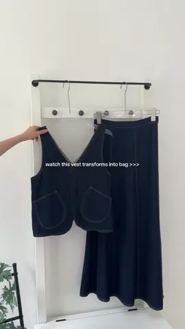 2 in 1 bag and vest 😱🤍 Limited stock left!