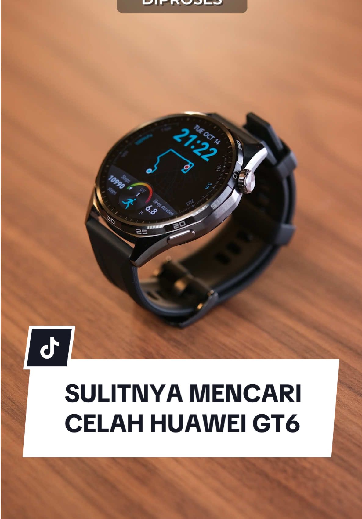 sulitnya cari celah Huawei GT6 #smartwatch #jamhuawei #HuaweiGT6 #nyantech #KelasTekno 