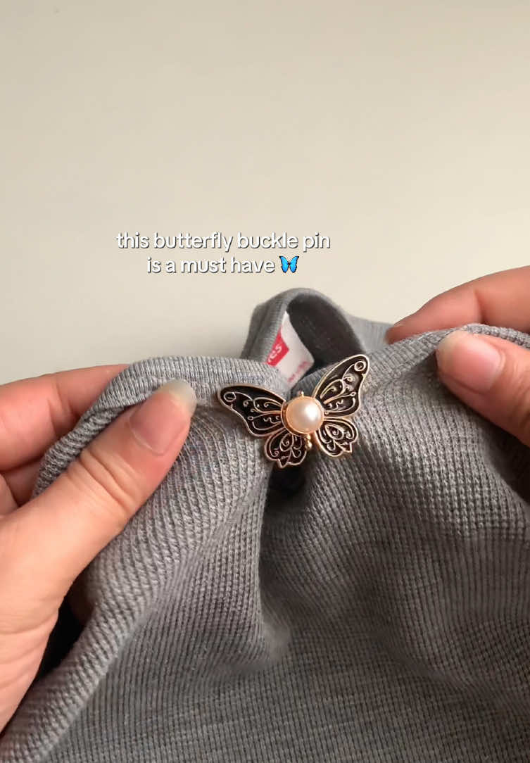 ang useful talaga nitong butterfly waist button #waistbutton #butterfly #fyp 
