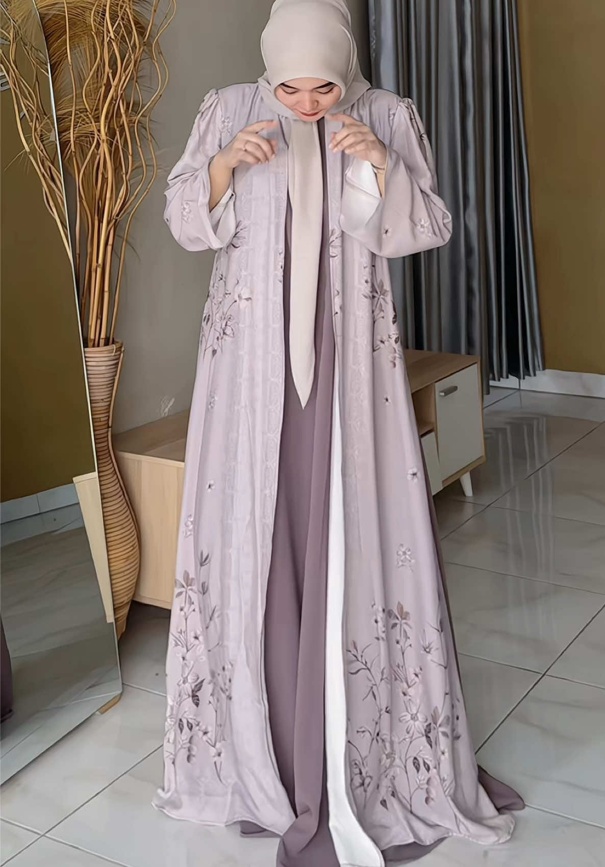 NEW DRESS SACHI❗️Bahan anti UV dong 🫶🏻 🫣🔥  #dresslebaran #gamislebaran #gamislebaranmurah #dressantiuv 