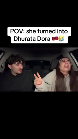 How do you rate her performance 😭😂 @Dhurata Dora @Noizy #carpool #shqipe #albanian #dhuratadora #fyp 