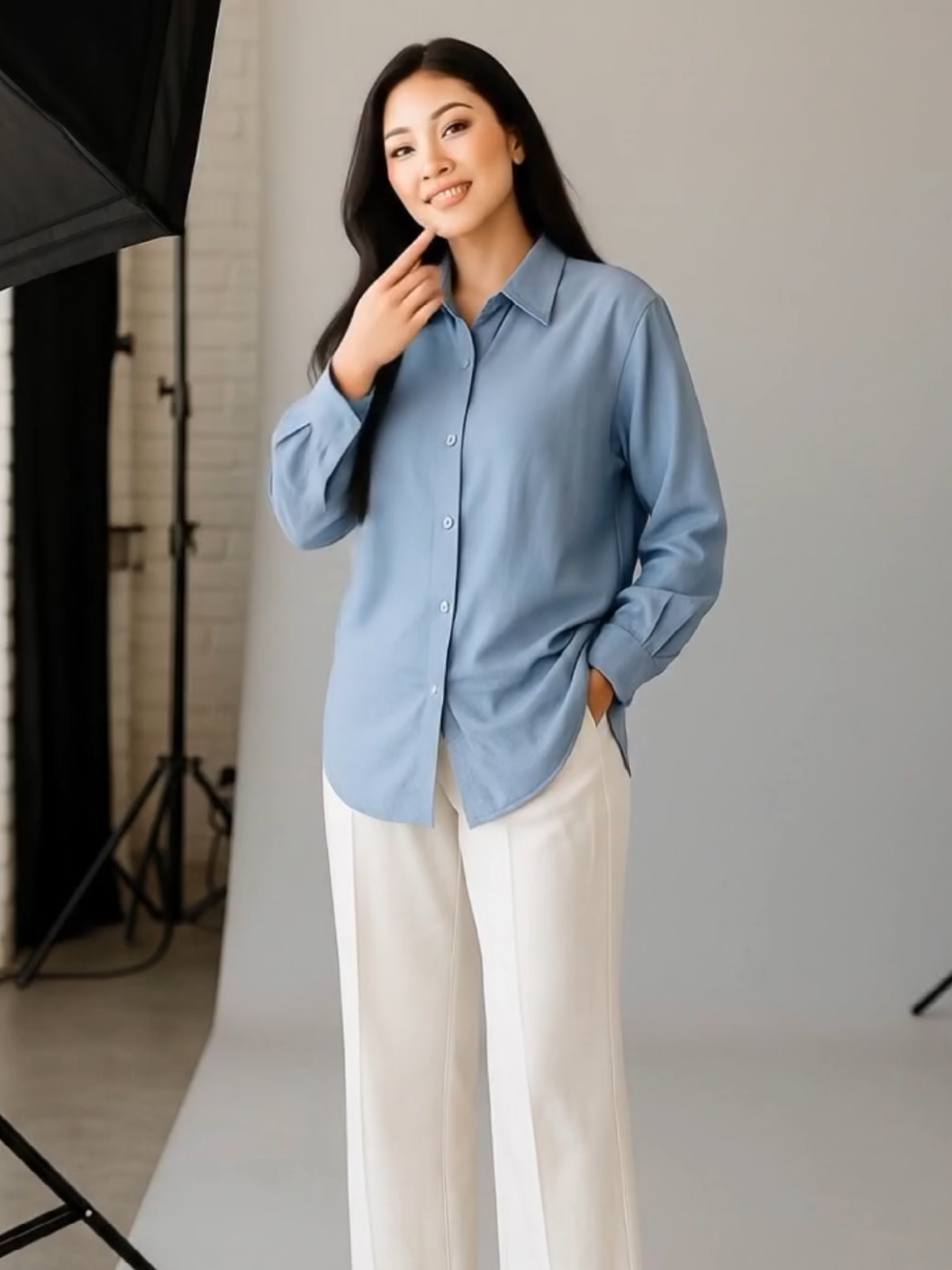 Kemeja Rayon Twill Premium Terbaru Atasan Wanita Kemeja Polos Terbaru Terlaris Lengan Panjang Cod Bayar ditempat #promoguncang1010 #gajiansale #fyp #racuntiktok #outfitideas 