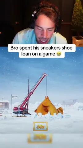 Bro spent his sneaker shoe loan on a game 😂 #fyp #streamer #streaming 