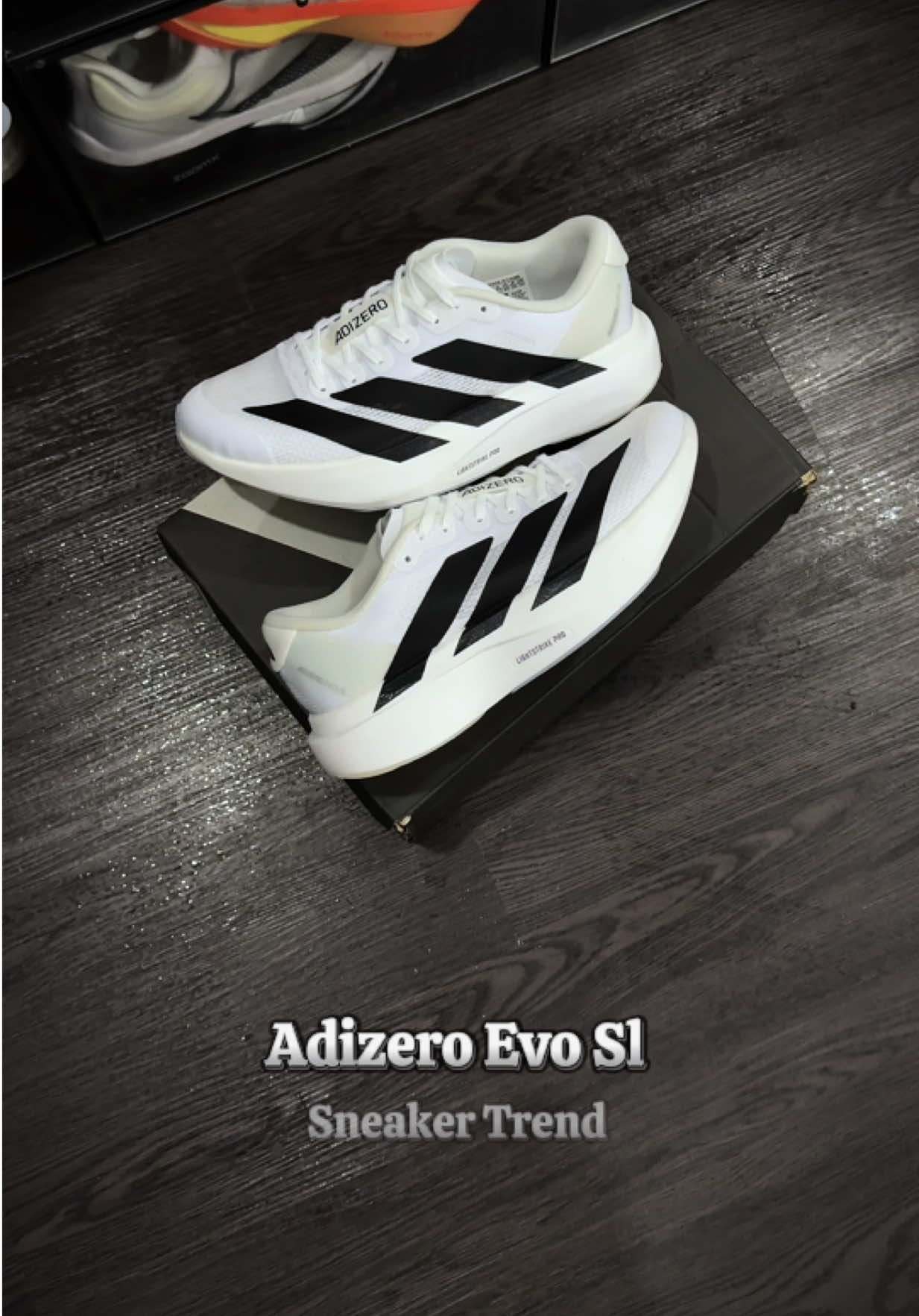 #adizeroevosl Chạy bộ - Đi học - Đi làm - đi Chơi - Tập Gym đều okla #Sneakertrend #evosl #giaychaybo #giaytapgym 