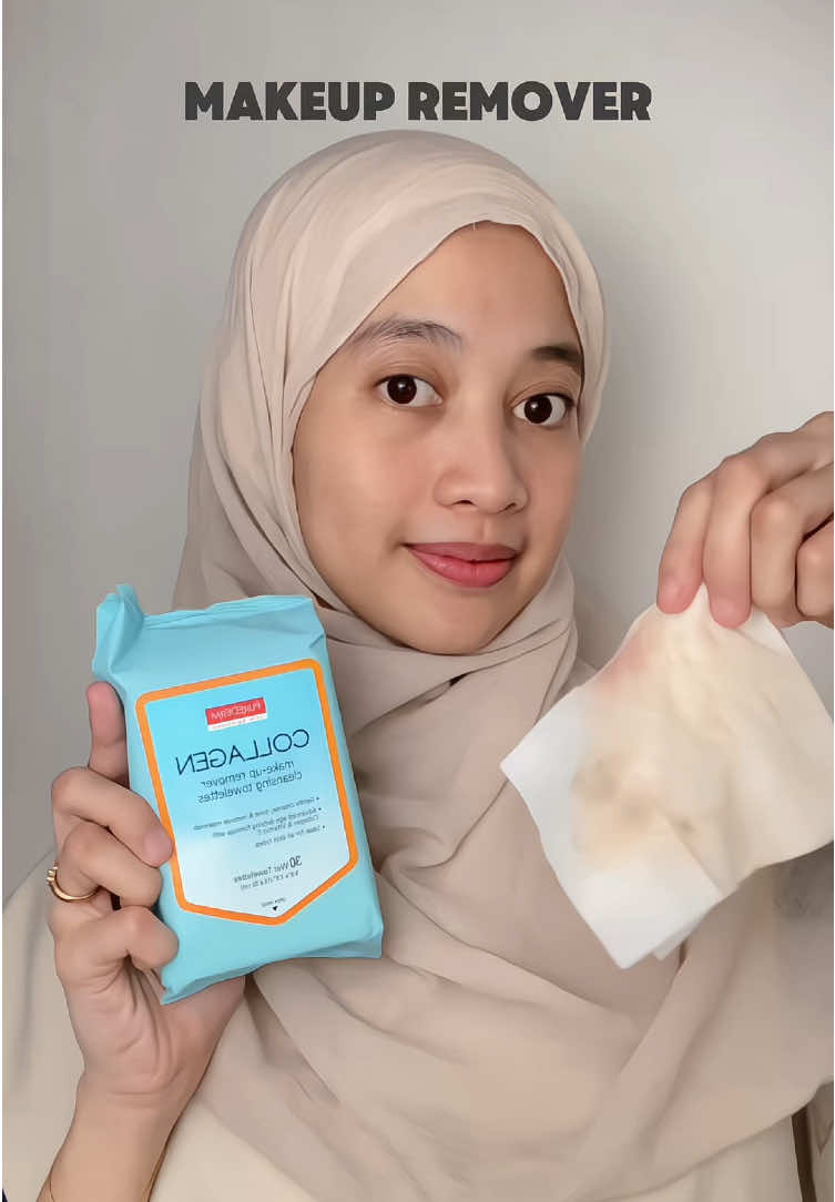 Makeup remover anti ribet udah plus sama kandungan skincare nya #ohsome #makeupremover #pembersihmakeup #tisupembersihmakeup #makeupremoval 