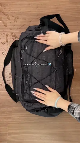 Let’s pack for cebu trip with this versatile 4-in-1 bag!🫧#bagsmart #packwithme #cebu #trip #duffelbag #trip #travel #asmr 