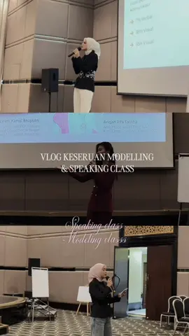 Berani tampil, berani bersuara, berani jadi versi terbaik diri sendiri.” 💪 Keseruan Public Speaking & Modeling Class bareng Ka Ariqah & Kak Khayranii di @tiebymin official langkah kecil menuju panggung besar dimulai dari sini ✨ #Tiebymin #Tiebymingang#CapCut 