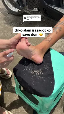 Replying to @Doms31 #callus #callusremover #callustreatment #crackedheels #crackedheelstreatment 