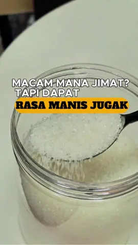 Dulu sebulan banyak belinya sebab dah pakainya banyak. Jadi daripada bazir macam tu, apa kata jimat tu dari Hegula sendiri. Tahan pon berbulan2 sebab pakai sikit je Setiap sudu kecil Hegula bukan hanya manis di rasa, tapi juga membawa nikmat sihat untuk kita. Manis Hegula dari bahan semulajadi tak naikkan bacaan gula, tak perlu risau lagi untuk minum dan makan manis.  #hegula #hegulaplus #hegulapemanis #hegulasweetener #hegulapenggantigula 