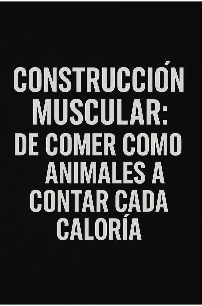 Antes comíamos como animales… y crecíamos. Ahora contamos calorías… y nos frustramos. La fuerza no estaba en la app, estaba en el hambre 🔥 #apps #calorías #hambre #crecimiento #músculo           