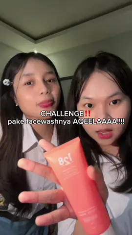 PAKE BANYAKK” BIAR DI NOTICE SI AQEELAA!!!! #128bymakarizo #facewash #skincare #facewash128 