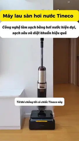 🧼 Lau sạch – diệt khuẩn – khô nhanh chỉ với máy lau sàn hơi nước Tineco ✨ Không cần cúi người, không cần vắt tay, bếp và sàn nhà sạch bóng chỉ sau vài phút 😍 👉 Ai nghiện dọn dẹp chắc chắn sẽ “phải lòng” em này luôn! #MáyLauNhàHơiNước #dogiadung #DụngCụLàmSạch #xuhuong #giadungtienich 