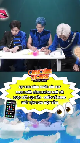 về Karik tặng BDN 1 bài di** #Canhchungshowbiz #BuiDuyNgoc #Karik #AnhTraiSayHi #AnhTraiSayHi2025 