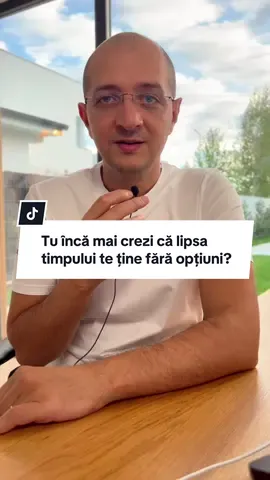 Tu încă mai crezi că lipsa timpului te ține fără opțiuni? #planB #claritate #motivatie #leadership #inspiratie 