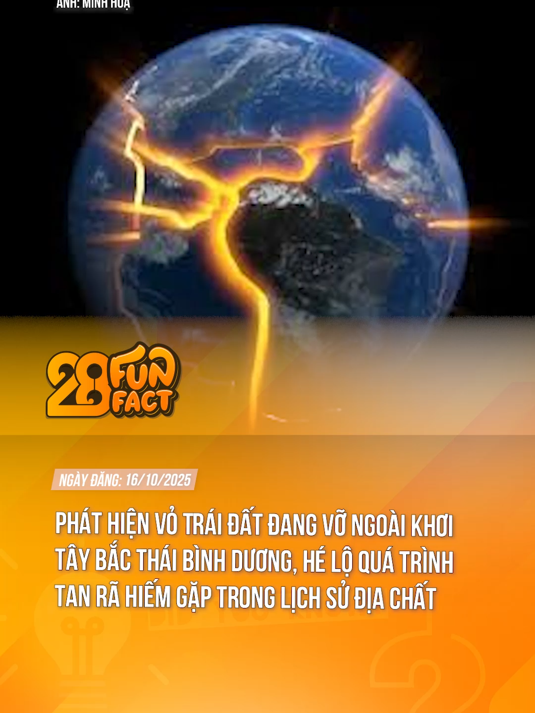 PHÁT HIỆN VỎ TRÁI ĐẤT ĐANG VỠ  #theanh28 #theanh28news #tiktoknews #theanh28funfact