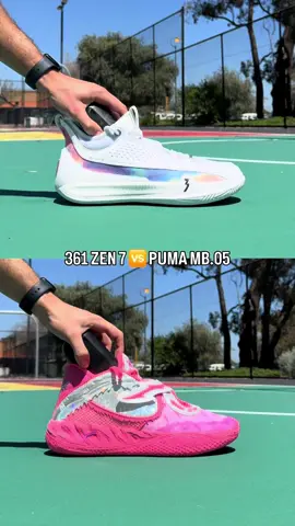 361 Zen 7 🆚 Puma MB.05 #basketball  @361sport #nbakicks #basketballshoes 