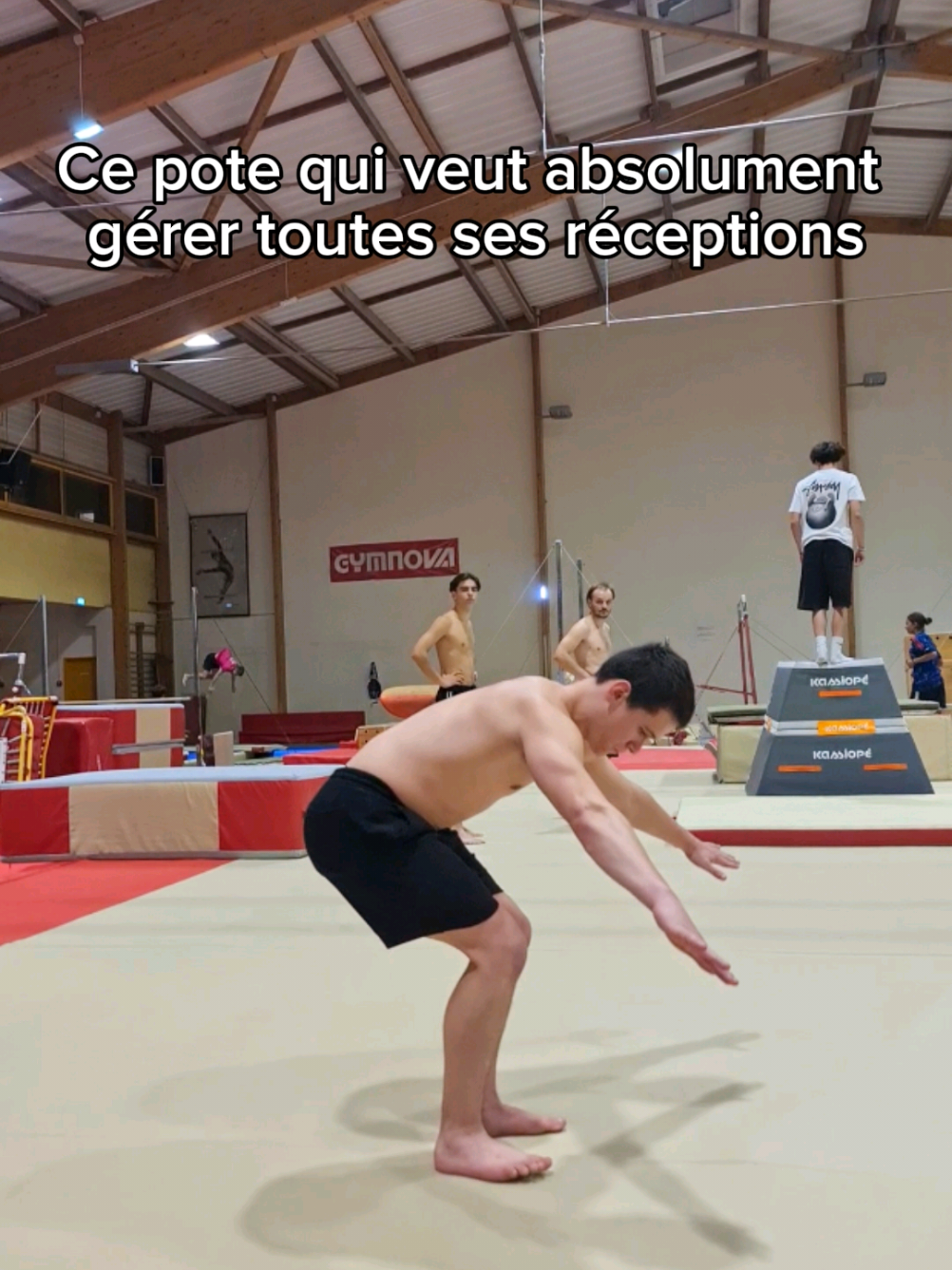 ÇA PIIIILLEEE 🎯 #pourtoi #gymnastique #humour #drole #viral 