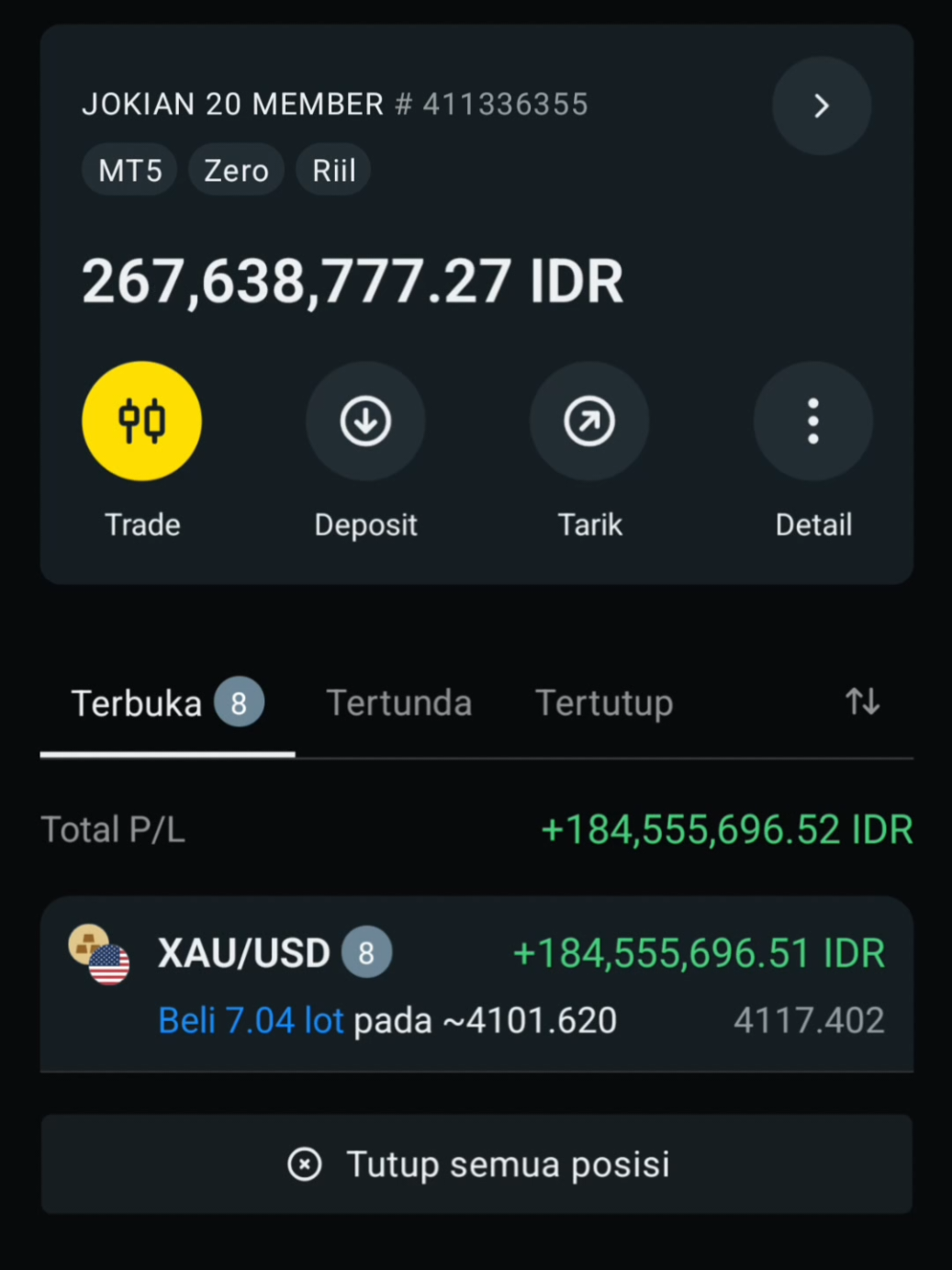 Jokian 20 member Jp📈🔥 nih record...  #jokitrading #jokiforex #forex #forextrading #tradingforex 
