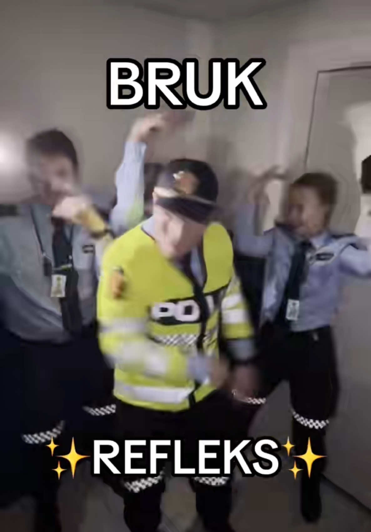 Denne blir vi aldri lei av! Husk å bruk refleks 🦺✨ #refleks #refleksdagen 