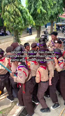 Pramuka bukan tempat pencitraan😎#penggalangpramuka #pramukaindonesia🇮🇩⚜️😎 