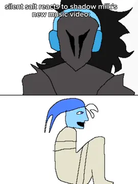 a headcanon from me: shadow milk would make music videos #silentsaltcookie #shadowmilkcookie #cookierunkingdom 