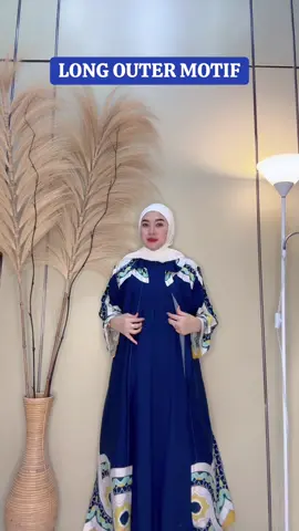 Long Outer Motif #bismillahfyp #hazn834 #outermotif #longouterdress #fypdongggggggggシ 
