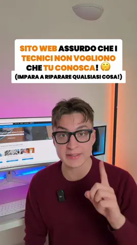 🤫 I TECNICI NON TE LO DICONO! Ecco un sito web che nessuno conosce dove imparerai a riparare qualsiasi oggetto elettronico! Smartphone, pc, tablet, elettrodomestici e persino automobili!