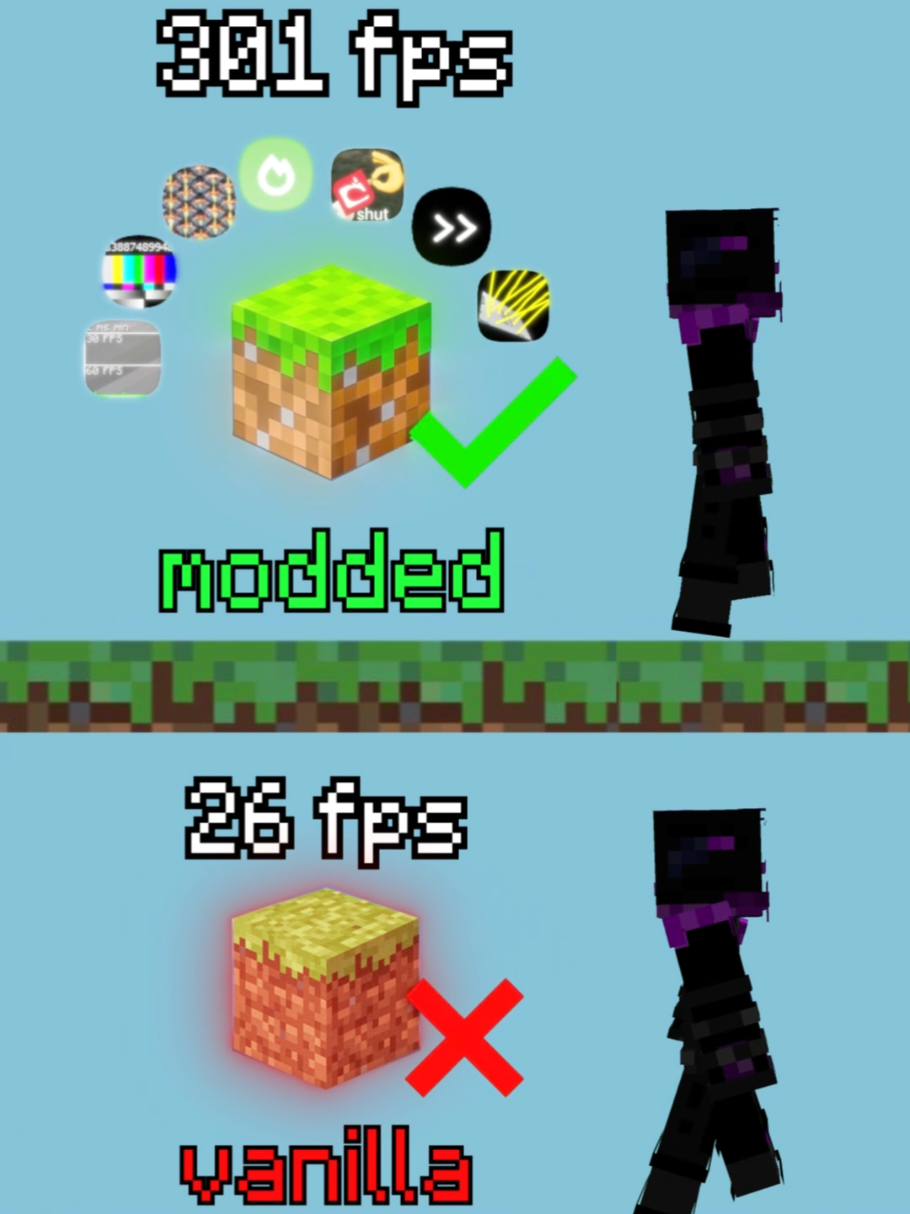 Best Minecraft mods to optimize your Minecraft🤩 #Minecraft #minecraftmods #mods #sodium 