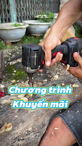 amaxtools chương trình khuyến mãi kèm mũi khoan rút lõi #tantaifunny #amaxtools #maychuyenvitpin 