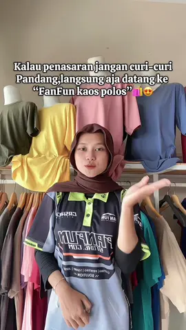 Langsung ke FanFun kaos polos saja kakak🫣#fanfun #wuluhan #jember 
