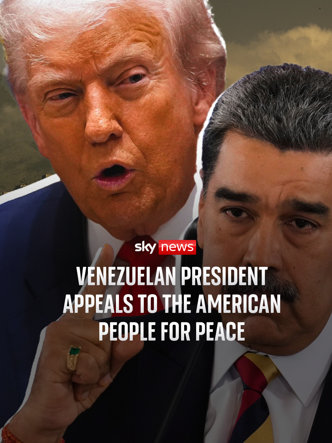 Nicolas Maduro has told the US that he doesn't want a war after Donald Trump approved CIA operations in the country. #US #donaldtrump #Venezuelan #NicolasMaduro
