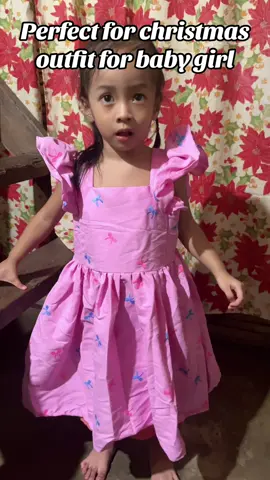 perfect dress for christmas for baby girl#christmasoutfit #dress #dressforkids #dressforgirl 