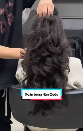 Xoăn bung Hàn Quốc tham khảo cho mùa Tết nhé các nàng #winnhairsalon #uontocdep #xuhuong #topthinhhanh 