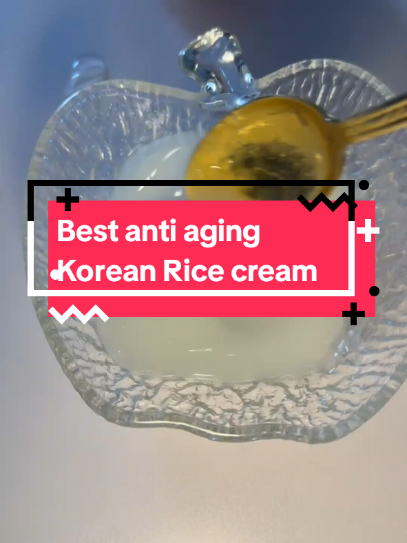 This is the best anti aging Korean Rice cream remedy.#anitaging #koreanfacecream #skincare #facecream 