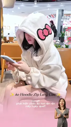 lông cừu dày siu ấm lun 🤩 #aohoodiezip #aokhoaclotlongcuu #meowxinhshop22 #fyp #outfit #xuhuong #reviewquanao 