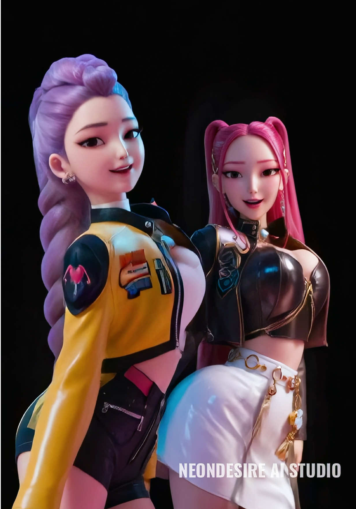 Rumi & Mira  #rumi #mira #kpopdemonhunters #dance #huntrix 