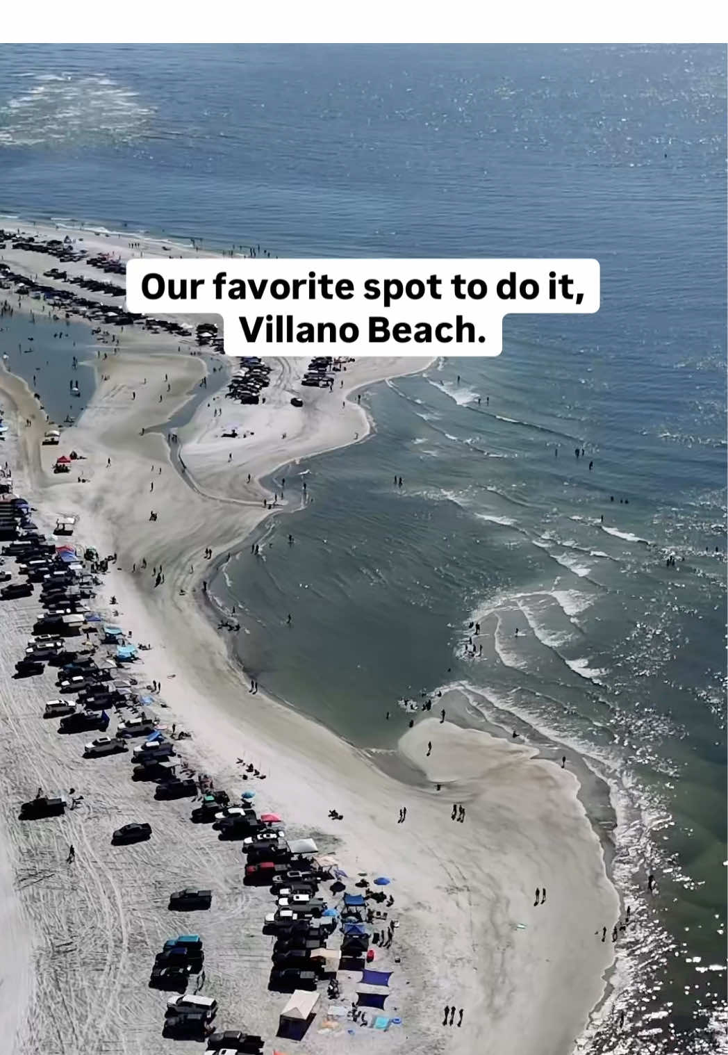Yes, you can actually drive onto some Florida beaches!  🌊We love pulling right up to the water, setting up our chairs, and soaking in the day. Our go-to spot: Vilano Beach 🚗 Follow me for more Florida hidden gems 🌴 #FloridaBeaches #VilanoBeach #HiddenFlorida #FloridaHiddenGems #DriveOnBeach