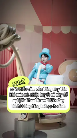 ❌ Xem múa mì ở quán lẩu ✅ Xem ảo thuật gia Tăng Duy Tân múa mì nhiệt huyết hơn cả tập cardio #conggshowbiz #Nangbatconvechuyenlon #NutifoodGrowPLUStangcan #TangDuyTan