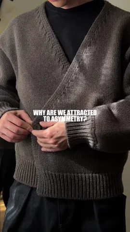 #asymmetrical #menclothing #clothingstartup #fyp #menssweater #menscardigan #aidesign #fallessentials 