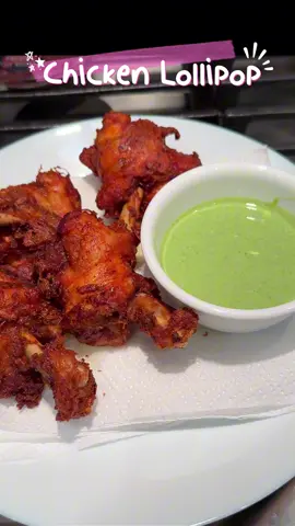 Chicken Lollipop  #EasyRecipe #quickdinnerideas #chickenlollipop #KitchenDiaries #greenchutney 