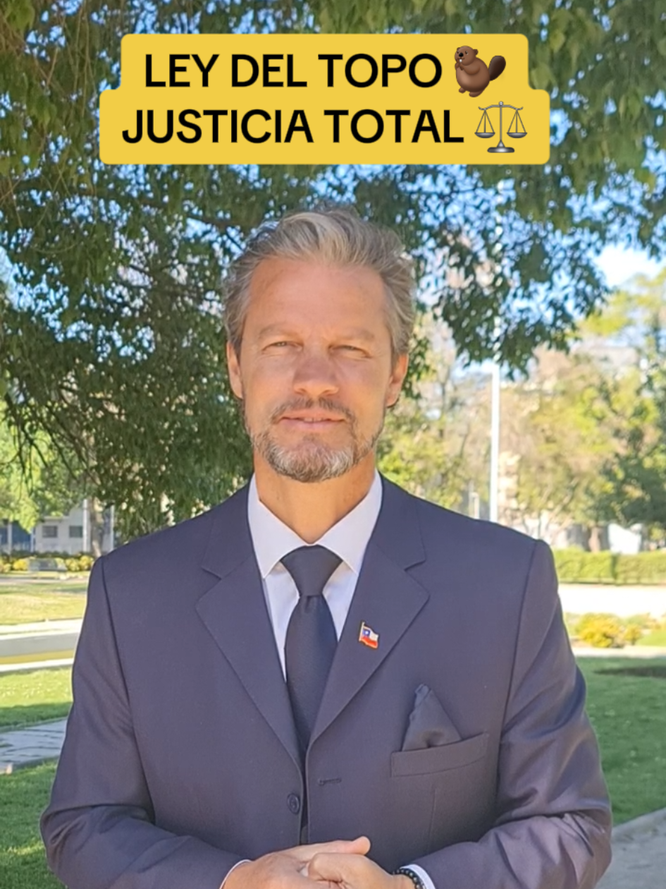 🇨🇱 LEY DEL TOPO 🦫 JUSTICIA TOTAL  ⚖️ El equilibrio es el único camino para ser feliz 💛  ✅ Vota I-77 👉 #CristianContrerasRadovic Candidato a diputado por #distrito8 #LeyDelTopo #DrFile #JusticiaTotal