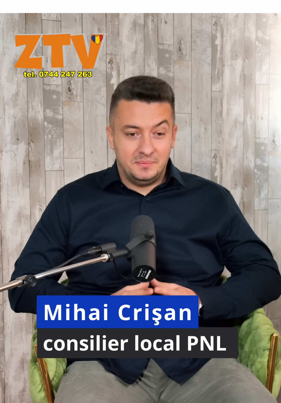 PODCAST ZTV cu Mihai Crișan, consilier local PNL #ztv #zalau #salaj 