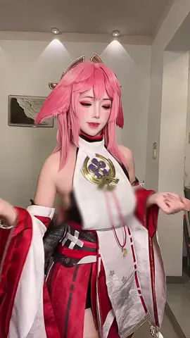 #douyin抖音 #cosplay #yaemiko #GenshinImpact #cute